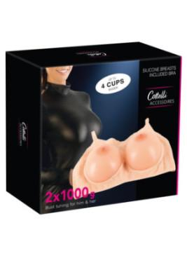 Silicone Breasts with Bra